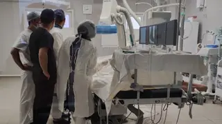 Первые операции по стентированию артерий ног провели в Лесосибирске