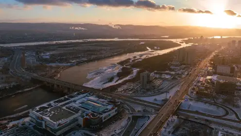 Оттепель придет в Красноярск в воскресенье: воздух прогреется до +1 °C