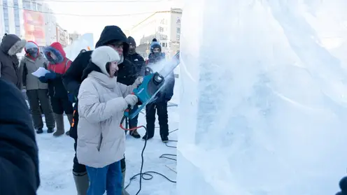 В Хабаровском крае стартовал ежегодный конкурс ледовых скульптур среди молодежи