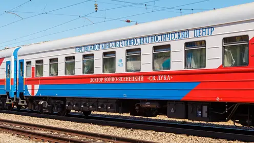 Поезд здоровья КрасЖД в мае посетит восемь станций в Хакасии и Красноярском крае