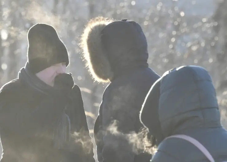-35 градусов ожидают синоптики в Красноярске 11 декабря