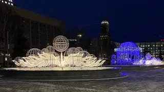 В Красноярске в 9 утра 25 декабря главные городские часы начнут играть новогодние мелодии
