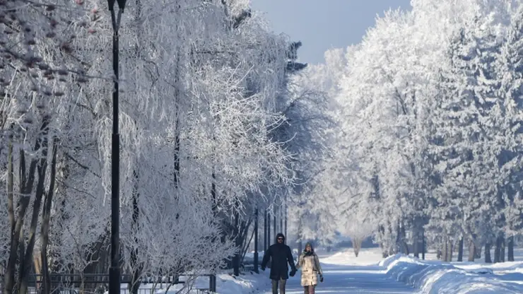 Спасатели предупреждают жителей Красноярского края о морозах до -43 градусов