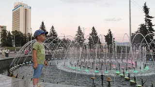В Красноярске завершается сезон работы городских фонтанов